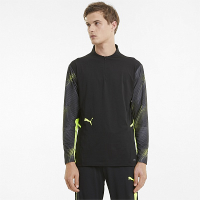 Джемпер Puma individualCUP 1 4 Zip Top 65721140 р. 2XL чорний
