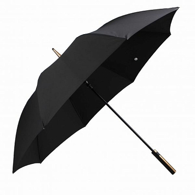 Зонт-трость KRAGO Gold Black черный 