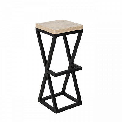 Табурет барный Бундук дуб античный 300х300х710 мм 