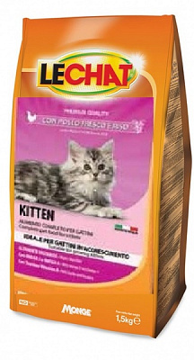 Корм сухий для кошенят LECHAT Kitten 1,5 кг