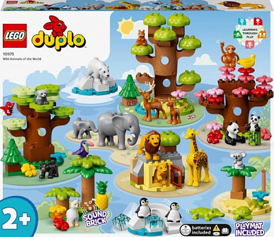 Конструктор LEGO DUPLO Дикие животные мира 10975