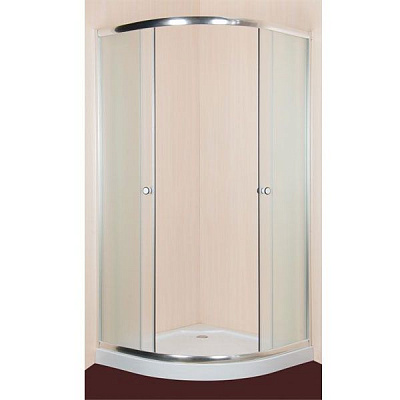 Душевая кабина UP! (Underprice) SW-815S10 900x900x1900 профиль хром стекло fabric