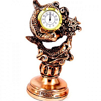 Статуэтка-часы Знак зодиака Рыбы T1130 Classic Art