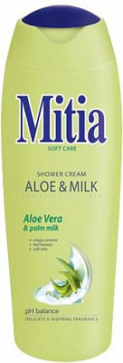Гель для душа Mitia Алоэ с молоком 400 мл