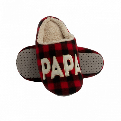 Тапки домашние Twins PAPA BEAR р.40-41/41 красный