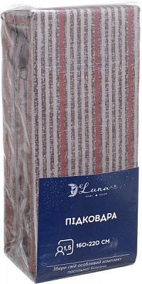 Підковдра Stripe полуторна 160x220 см різнокольоровий Luna