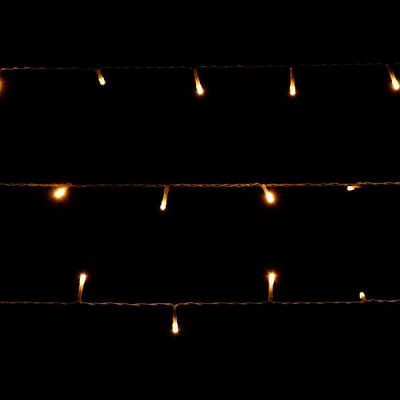 Гирлянда линейная LED 30 ламп 2.9 м молочная