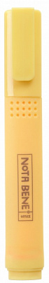 Маркер текстовый Nota Bene Pastel желтый 