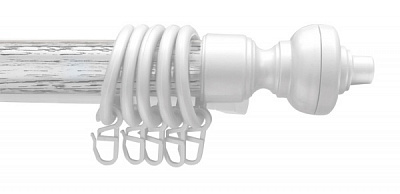 Карниз ОМиС одинарный d28 мм 200 см дуб полярный 