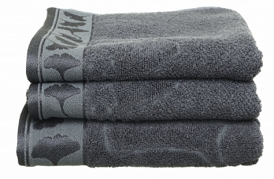 Полотенце махровое Ginko 70x140 см серый Texpol 