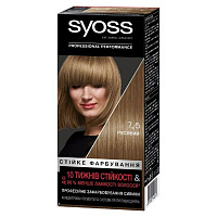 Крем-фарба для волосся Syoss SalonPlex 7-6 Русявий 115 мл