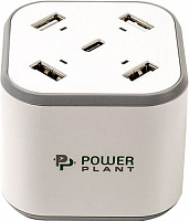 Сетевое зарядное устройство PowerPlant PowerPlant Multi-usb charger 
