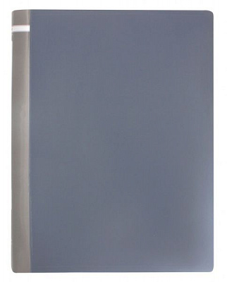 Папка пластикова Jobmax на два кільця А4 2,5 см сіра