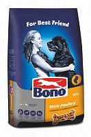 Корм сухой для взрослых собак для всех пород Bono с курицей 10 кг