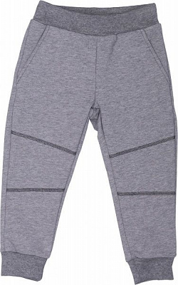 Брюки спортивные Luna Kids р.110 серый меланж 103553 