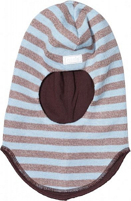 Шапка Reima для мальчиков р.54 коричневый с голубым 718774 