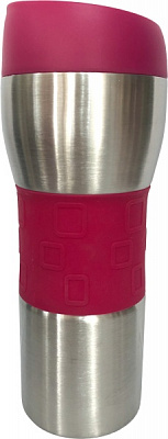 Термочашка Flora purple 400 мл Flamberg Smart Kitchen