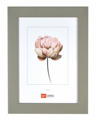 Рамка для фото Арт-Сервіс ЭА-01616 15x21 см сірий