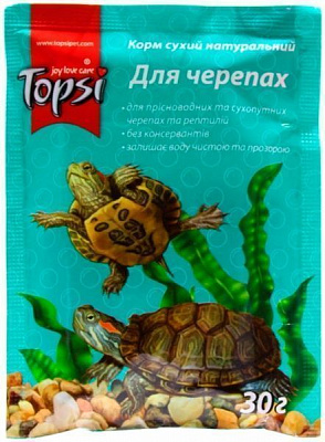 Корм Topsi Для черепах 30 г