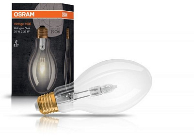 Лампа світлодіодна Osram Hal Deco Dimm 20 Вт A80 прозора E27 220 В 2700 К 4052899971370