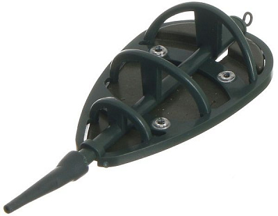 Годівниця 35 г Flat Feeder зелена полікарбонат