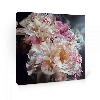 Репродукция Флористика 48x48 см 