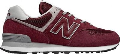Кроссовки New Balance ML574EGB р.8,5 бордовый