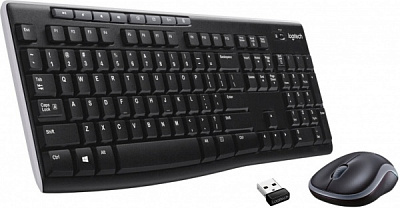 Комплект клавіатура та миша Logitech Wireless Desktop MK270 - EER - US International (L920-004508)