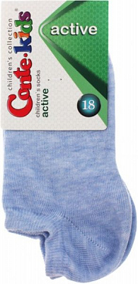 Носки детские Conte-Kids ACTIVE 000 17С-63СП р.18 светло-голубой 
