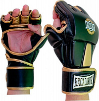 Перчатки для MMA Excalibur 665B SS19 р. M черный с желтым