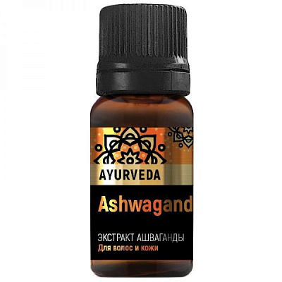 Підсилювач косметичних засобів для волосся та шкіри Pharma Group Екстракт ашваганди 10 мл