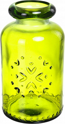 Ваза стеклянная зеленая ALPINE San Miguel