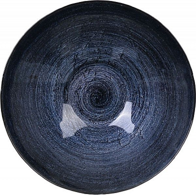 Блюдо глибоке Yeti 31 см індіго/чорне Decor Cam