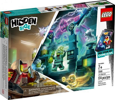 Конструктор LEGO Hidden Side Призрачная лаборатория Джей Би 70418