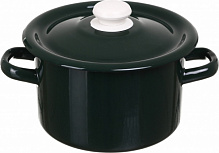 Каструля з кришкою 2 л зелена 1610/4haki Idilia