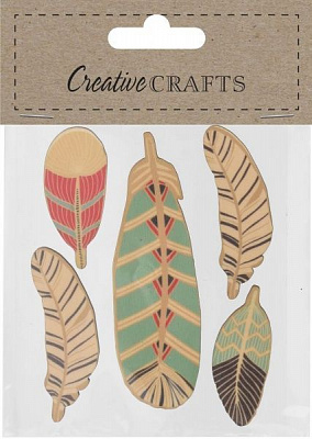 Набір фігури декоративні самоклеючі 5 шт.