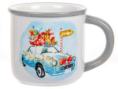 Чашка NY Blue Car 400 мл. 358-992 Lefard