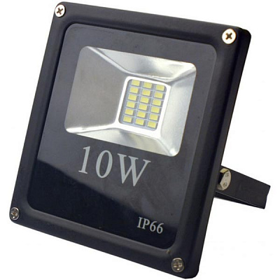 Прожектор светодиодный Светкомплект FLS-10 10 Вт 6500K черный