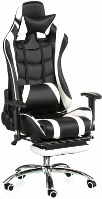 Кресло Special4You ExtremeRace E4732 черно-белый 