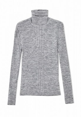 Гольф для девочки ART KNIT Pretty р.164 светло-серый 