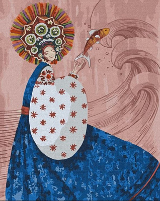 Картина по номерам За волнами 40х50 см 40x50 см Идейка 