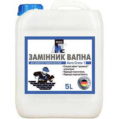 Пластификатор MTC заменитель извести 5 л
