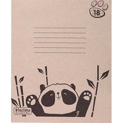 Тетрадь школьная ЕКО 18 листов в клетку Мечты сбываются