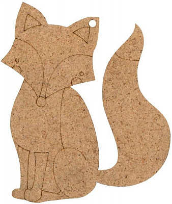 Заготовка Лиса 7,5x9 см 5 шт. Rosa Talent 