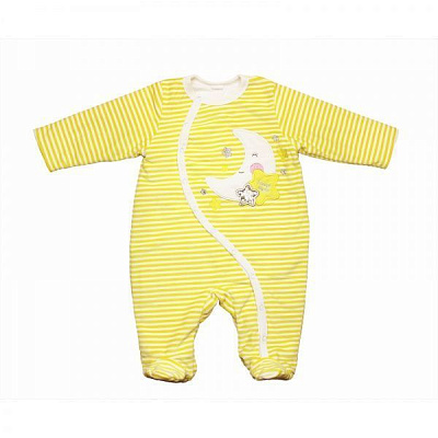 Комбінезон дитячий Danaya ЗО20-36/8 жовтий у смужку р.62
