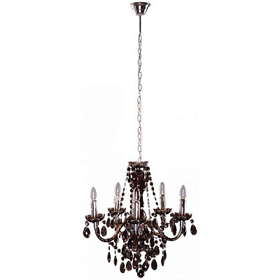 Люстра підвісна Геотон НСБ 01-063 Акрил 3-5 5xE14 чорний 43516