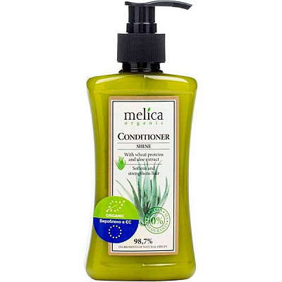 Кондиционер Melica Organic с протеинами пшеницы и экстрактом алоэ 300 мл