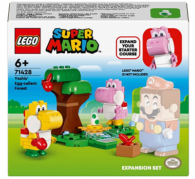 Конструктор LEGO Super Mario Прекрасный лес Yoshi. Дополнительный набор 71428