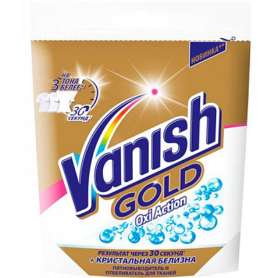 Відбілювач Vanish Oxi Action Gold Кришталева білизна 250 г