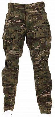 Брюки тактические LOGOS с наколенниками Patriot Combat р. XL мультикам темный (04-10-00-0010) 